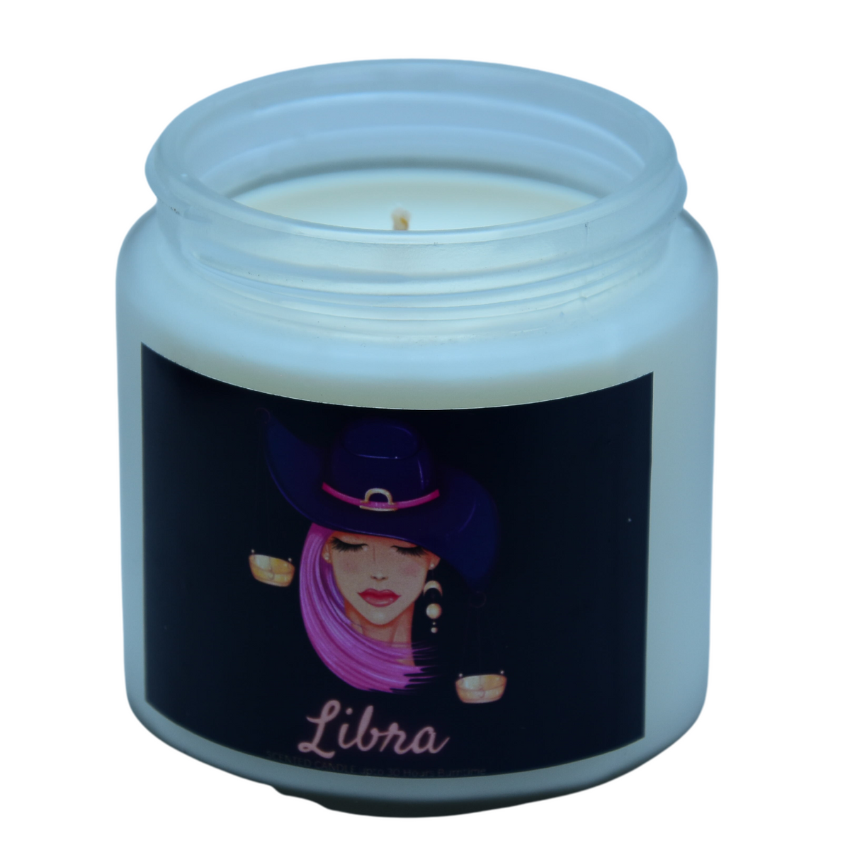 libra birthday candle