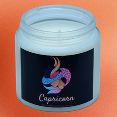 Capricorn Birthday Gift |  Zodiac Girl Birthday Gifts| Soy Wax Candle | Capricorn Baby