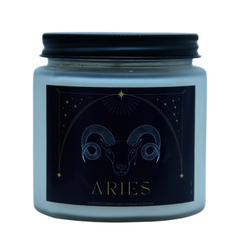 Aries Birthday Gift | Zodiac Boy Birthday Gifts| Soy Wax Candle | Gifts for him