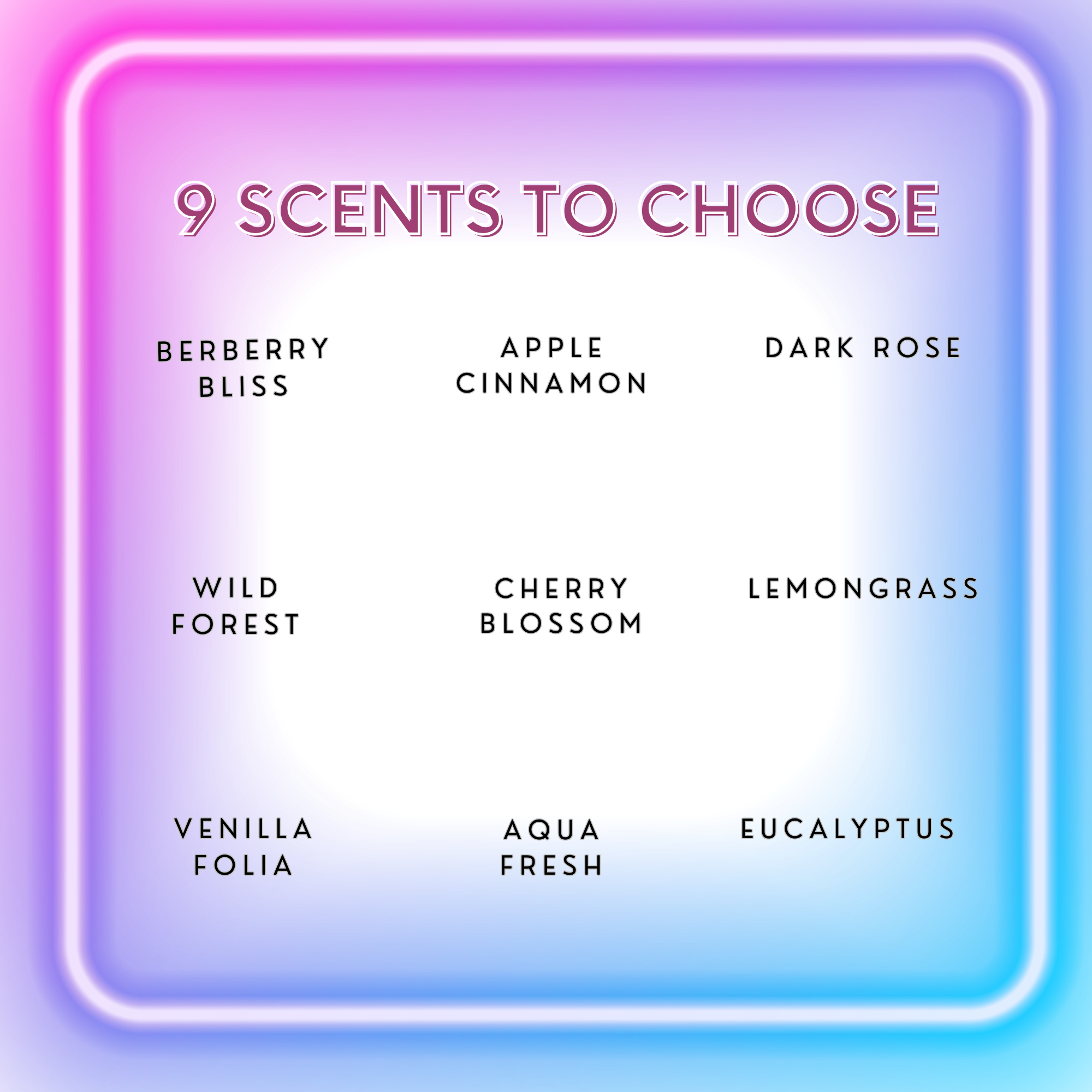 scents of luxury candles