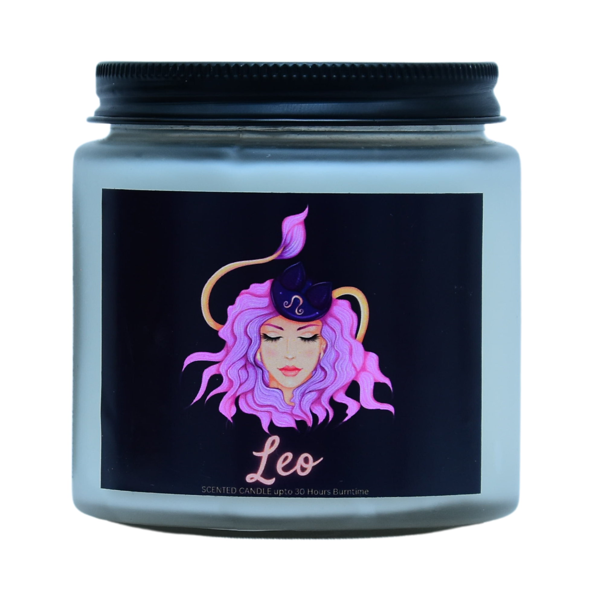 Leo Birthday Gift |  Zodiac Girl Birthday Gifts| Soy Wax Candle | Leo Baby