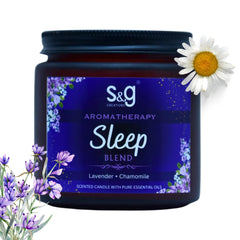 Luxury sleep candle | Soy Wax | Lavender candles for sleep | Aromatherapy for sleep | Sleep Inducing Candle |200g Net Weight